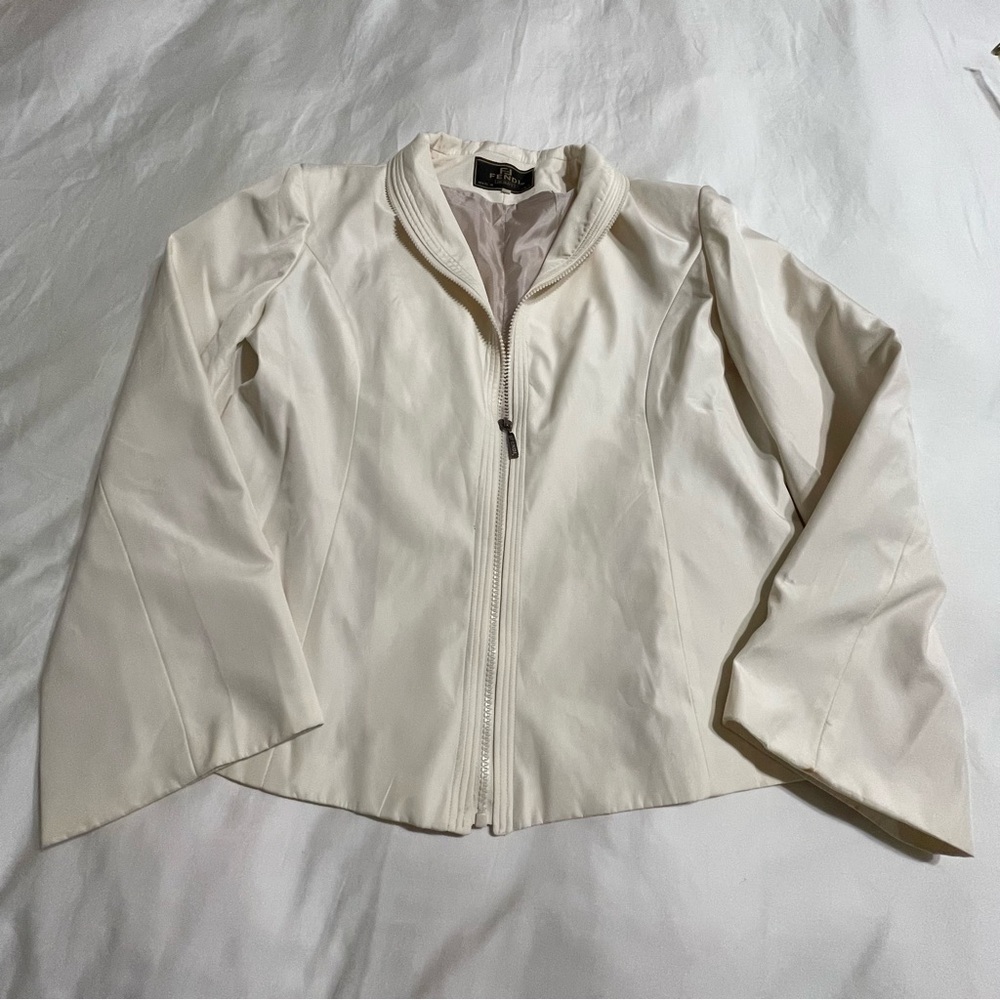 Fendi Cream‎ Women's Blazer - Picture 10 of 13
